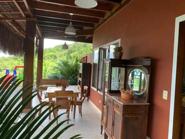Casa Na Praia Com Vista Para O Mar Parati Exterior foto