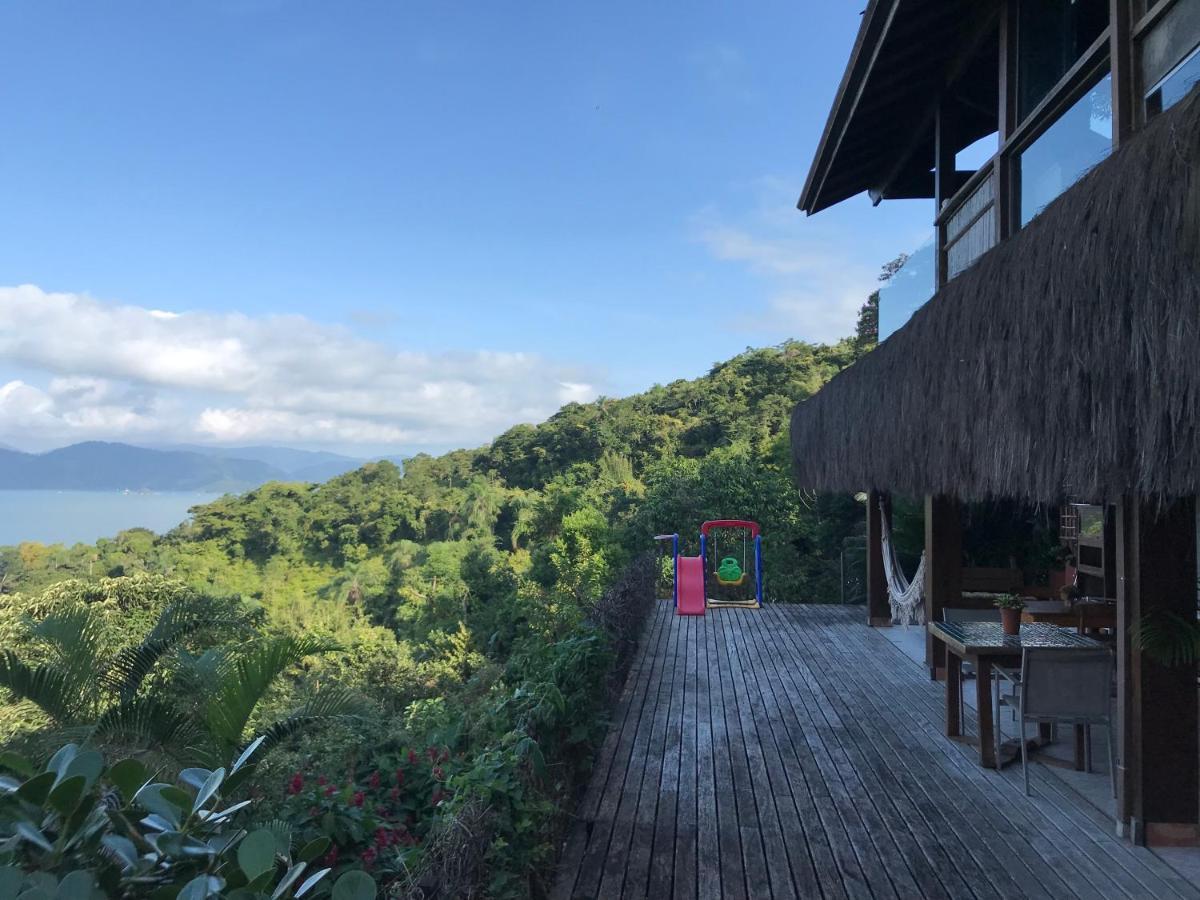 Casa Na Praia Com Vista Para O Mar Parati Exterior foto