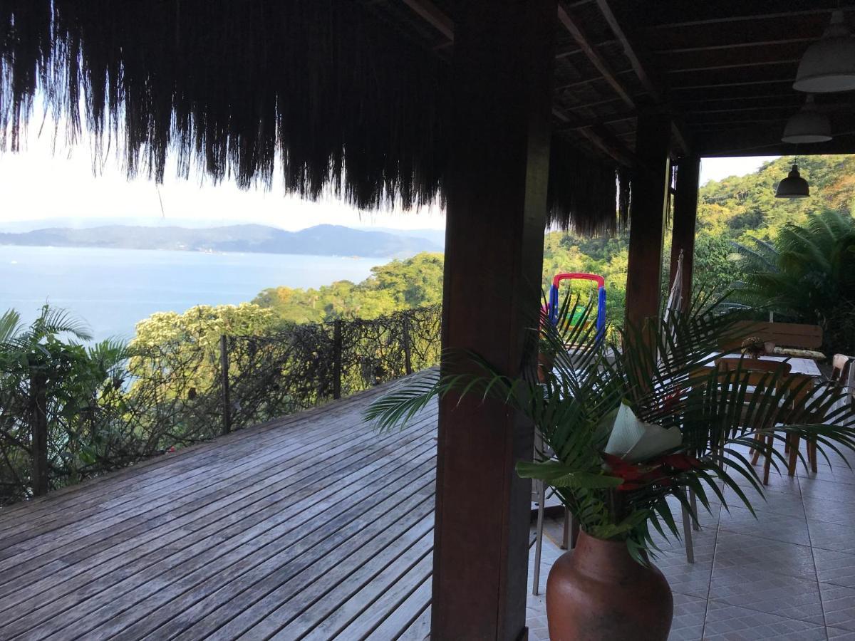 Casa Na Praia Com Vista Para O Mar Parati Exterior foto